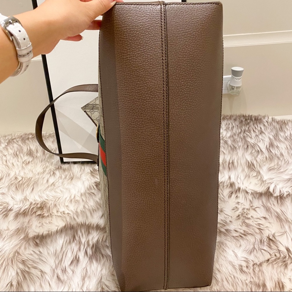 100% authentic Gucci OPHIDIA GG TOTE - Picture 5 of 14